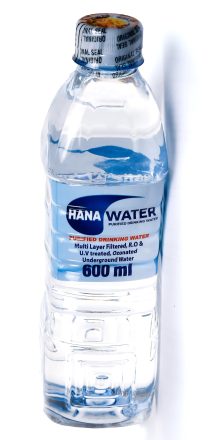 600ml hana water bottle